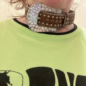 Horse Hair Jeweled/Studded Choker